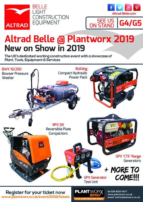 Altrad Belle @ Plantworx '19 - What's NEW for 2019